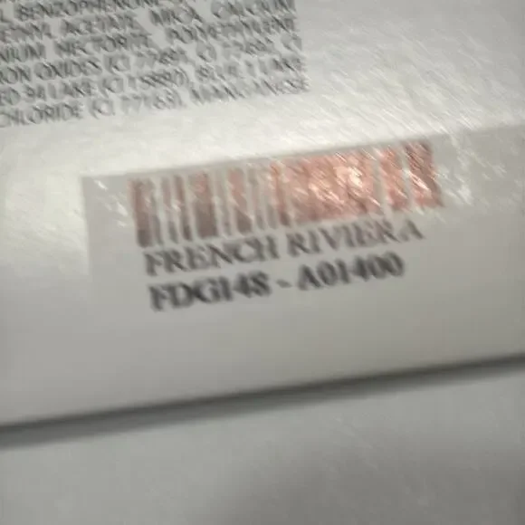 NWT Color Street "French Riviera" Blue Silver Glitter Nail Strips - Picture 4 of 4